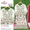 Ramsha R 1140 Cream And Black Georgette Pakistani Readymade Suits Wholesale Online
